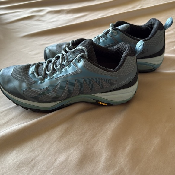 Merrell Siren Edge 3 Wide Width Women’s Hiker in Rock & Bluestone Wide Size 9W - Picture 11 of 15